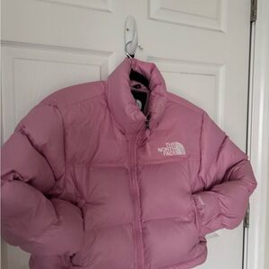 The North Face Pink Puffer Jacket